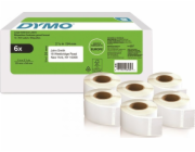 DYMO LW-Rücksendeadress-Etiketten groß 25x54mm 6x 500St/Rol