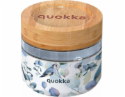 Quokka  Deli Food Jar - Skleněná nádoba na jídlo / krabička na oběd 500 ml (Blue Nature)