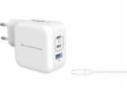 nabíječka CONCEPTRONIC Ladegerät 3Port 67W, 2xUSB-C, 1xUS...