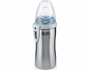 NUK  Trinkflasche Active Cup Edelstahl 215ml modrá