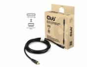 Club3D Kabel USB-C na MiniDisplayPort 2.1, 8K30Hz, DSC1.2, UHBR10, 2m