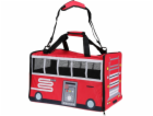 Koopman Nosič mazlíčků 52x30x32,5cm pet bus červený