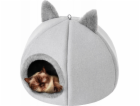 DOGGY R1 KITTY HEAD ASH GRY