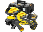 Dewalt  ÚHLOVÁ BRUSKA 18V DCG409H2T 2x5,0Ah POWERSTACK FL...