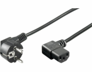 Manhattan napájecí kabel IEC320 SCHUKO POWER CABLE TO C13 10A 2M ANGLE