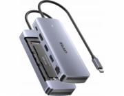 UNITEK ACTIVE HUB USB-C 10GBPS,M.2,HDMI, PD 100W