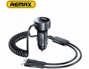 Nakladač Remax ŁAD SAM. SAGA SERIES 52,5W RCC336 PD QC 1xUSB-C + 1xUSB S KABELEM C+L ČERNÝ