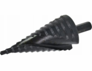 AWTools AW vrtačka, SPIRAL STEP DRILL/ 4-39mm/ AICrN/ BLACK