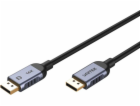 UNITEK C1626GY01-1.5M DisplayPort kabel Černá, Šedá