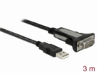 Delock USB 2.0 1 x sériový RS-232 adaptér 3 m