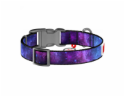 Waudog "NASA21" nylon dog collar with QR code, size M, width 20 mm