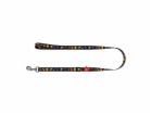 Waudog nylon dog leash, "NASA" pattern, 20 mm wide, 152-1...