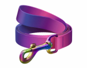 WAUDOG gradient nylon dog leash, length 122cm, purple