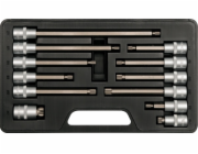 Yato Sada Spline 1/2 pinových zásuvek M5-M17 krátké a dlouhé 12 ks. (YT-7753)