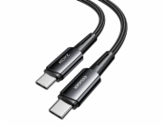 USB-C do USB-C Cable, Essager, EXCTT3-CGA0G-P, 240W, 2m (black)