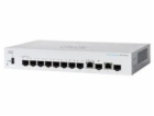 Cisco switch CBS350-8S-E-2G-UK (8xSFP, 2xGbE/SFP combo,fa...