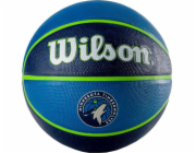 Wilson  NBA Team Minnesota Timberwolves Míč WTB1300XBMIN modrý 7