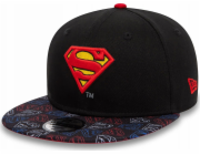 New Era  Super Aop 950 Superman Dětská čepice 60435015 Černá YOUTH