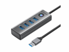 Orico PDD4U USB to 4x USB 3.0 Hub Adapter (gray)