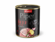 DOLINA NOTECI Piper Animals with beef liver and potatoes - vlhké krmivo pro psy - 800g