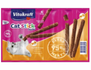 Vitakraft Cat Stick suché krmivo pro kočky Jehněcí, Turecko 36 g