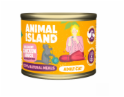 ANIMAL ISLAND Krocan s křepelkou - vlhké krmivo pro kočky - 200 g