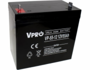 Baterie VOLT POLSKA AGM VPRO 12V 55Ah