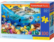 Castorland Puzzle 100 delfínů v tropech CASTOR