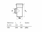 Vnitřní kanalizační vedení Wavin, O 110 mm