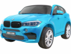 BMW X6M pro 2 osoby. XXL lakovaná modrá