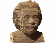 Kartonové 3D kartonové puzzle - Albert Einstein