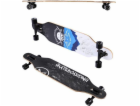 Nils Extreme LONGBOARD SKULL WOOD SKATE Skateboard NILS E...