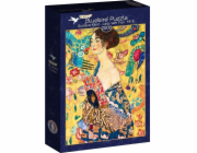 Bluebird Puzzle Puzzle 2000 Žena s ventilátorem, Gustav Klimt