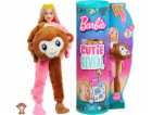 Mattel Barbie Cutie Reveal Jungle Series - Monkey panenka