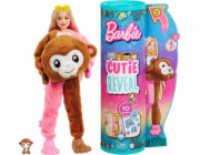 Mattel Barbie Cutie Reveal Jungle Series - Monkey panenka