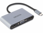 DICOTA USB-C mobilní mini dokovací stanice 5 v 1 4K HDMI ...