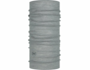 Lehký multifunkční popruh Buff z merino vlny - Grey