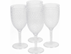 Cambridge CM07655EU7 Fete Diamond 4pcs wine glass set clear