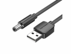 Power Cable USB 2.0 to DC 5.5mm Barrel Jack 5V Vention CE...