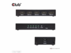 Club3D Video rozbočovač 1:4 HDMI 2.0 4K120Hz, 4 porty, černá