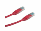 DATACOM patch cord UTP cat5e 2M červený