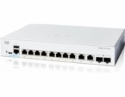 Cisco Catalyst switch C1300-8T-E-2G (8xGbE,2xGbE/SFP combo,fanless) - REFRESH