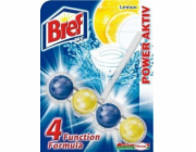 WC čistič-osvěžovač BREF POWER AKTIV LEMON, 50g