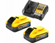 Dewalt  CHARGER DCB1104 +2x5,0Ah POWERSTACK DCB1104H2