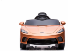  auta LEAN CARS Bateriové auto McLaren GT 12V Zlatě lakované