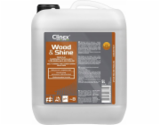 Clinex  Wood&Shine - Samoleštící a pečující emulze na podlahy - 5 l