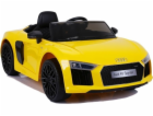 Lean Cars Bateriový vůz Audi R8 Spyder Žlutý lak