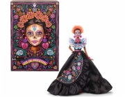 Mattel Barbie Signature Día de Muertos 2024 – sběratelská panenka v nařasených černých šatech