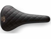 Sedlo Selle Italia SELLA ITALIA TURBO BONNIE Fec Alloy 7, kůže černá 367g (NOVÉ)