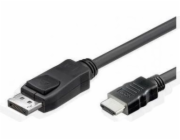 Techly DisplayPort - HDMI kabel 1m černý (ICOC-DSP-H-010)